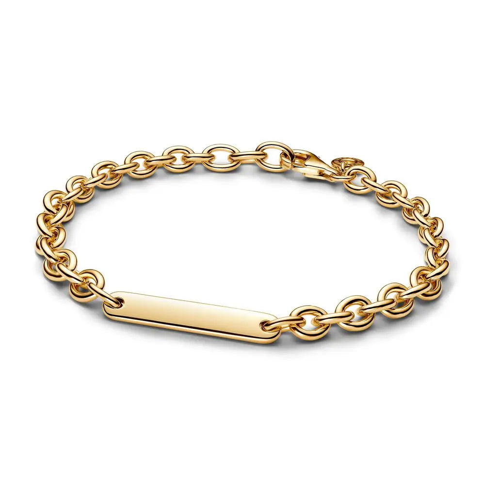 Amora™ Engravable Bar Link Bracelet